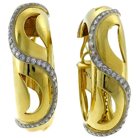 cartier hoop earrings for sale